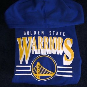 Women's warriors cropped hoodie